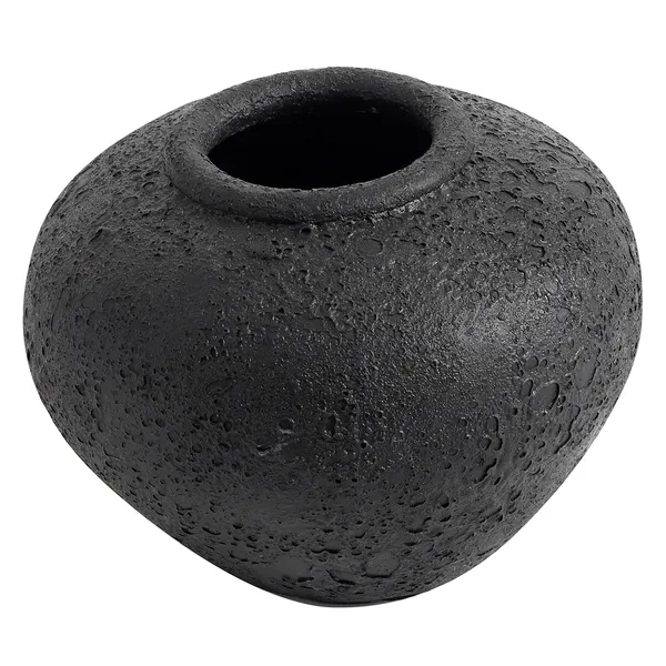 Luna Dekorativ Kruka H18 cm Svart