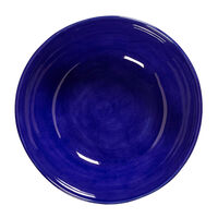 Feast Bowl 18 cm Dark Blue / White Striped