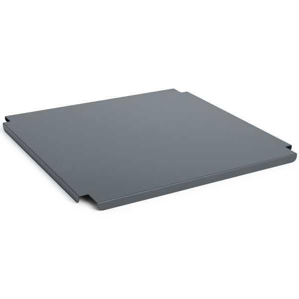 Colour Crate Metal Large Square Lokk Charcoal