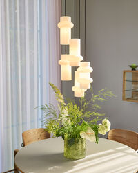 Pilule Down Pendel Glossy White