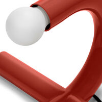 La Tre Mezzo Table Lamp Red