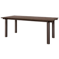 Atura Spisebord 90x200 cm Dark Chocolate / Mørkbeiset Eik