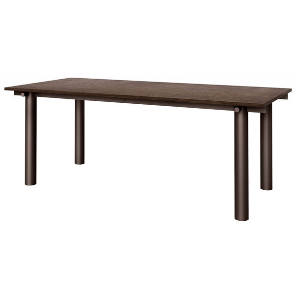 Atura Ruokapöytä 90x200 cm Dark Chocolate / Dark Stained Oak