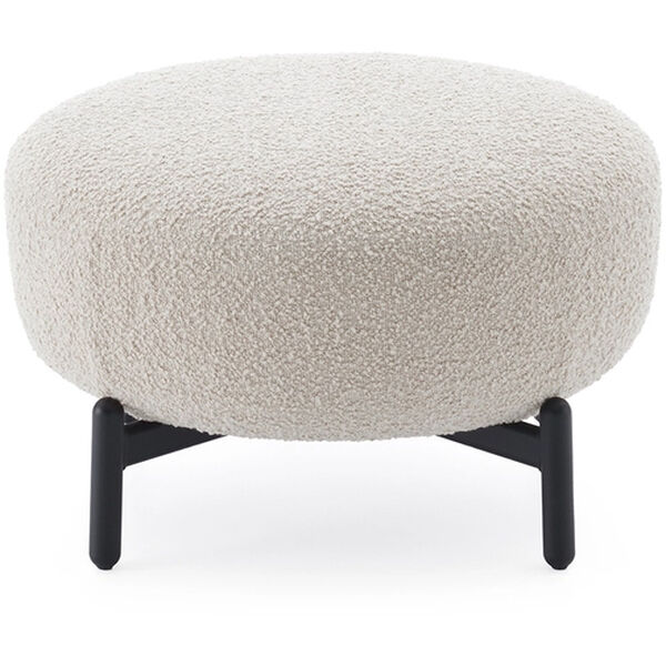 Lunam Curly Puf Hvid