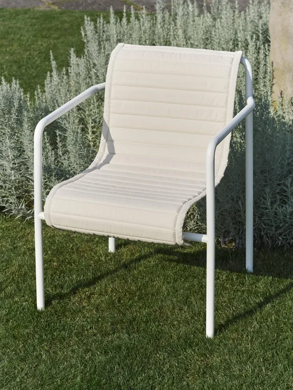 Palissade Dining Karmstol Cream White