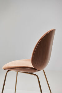 Beetle 3D Veneer Stol Valnøtt/Messing Belsuede Sp Fr 133
