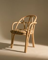 Bistra Spisestol Med Armlener Naturlig / Reales Pattern 002
