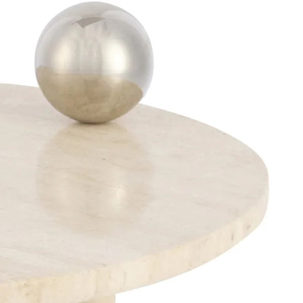 Castellum Sidebord Travertin / Light Sand