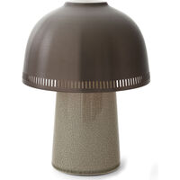 Raku Bordlampe Blue Green / Messing