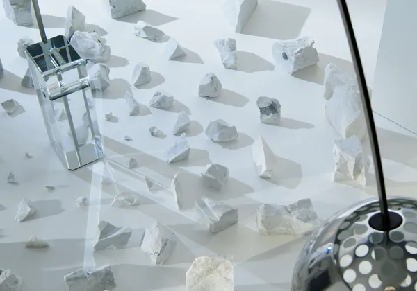 Arco K Golvlampa Crystal