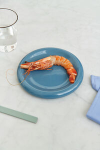 Barro Plate Set of 2 Ø18 cm Dark Blue