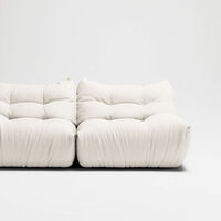 MONO 2-Personers Sofa Steam White