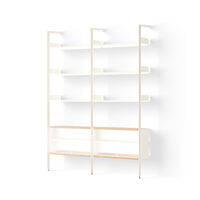 Rombe IF3/IF6 Hyllsystem Config E Alabaster