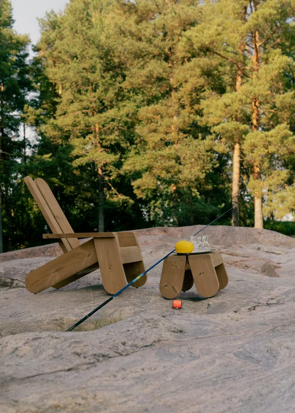 015 Peace Lounge-Tuoli Ulkona Käytettävä