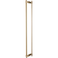 Closet Bar Double Sided Cast Brass