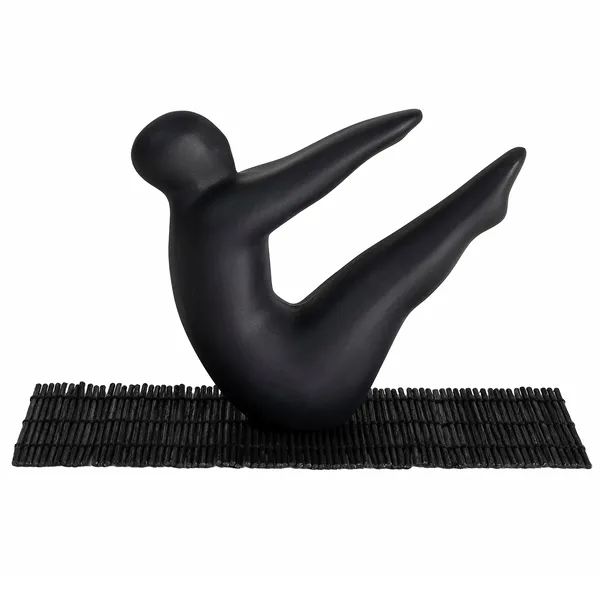 Yoga Skulptur no 2 Sort