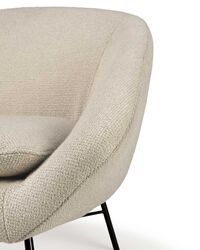 Barrow Loungestol Off-white