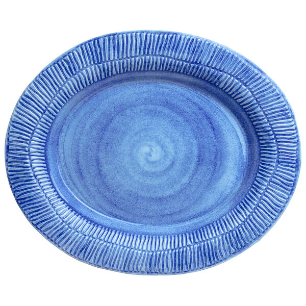 Stripes Fad 35x30 cm Lyseblåt