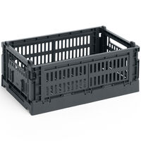 Colour Crate Small Oppbevaring Charcoal