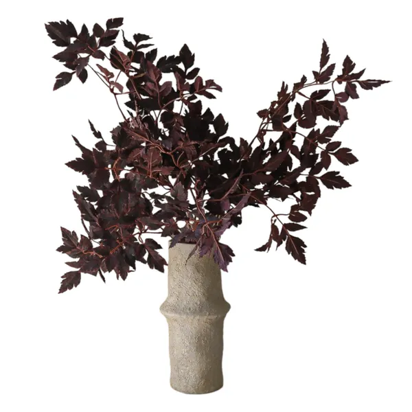 Burgundy Plum Bukett 85 cm 4-pack