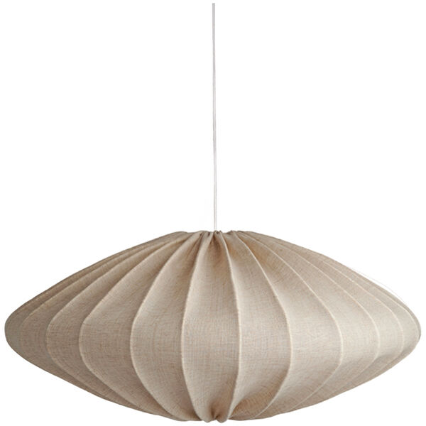 Ellipse 80 Lampunvarjostin Pellava Luonnollinen