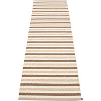 Teo Matta Brun / Beige / Vanilj 70x240 cm