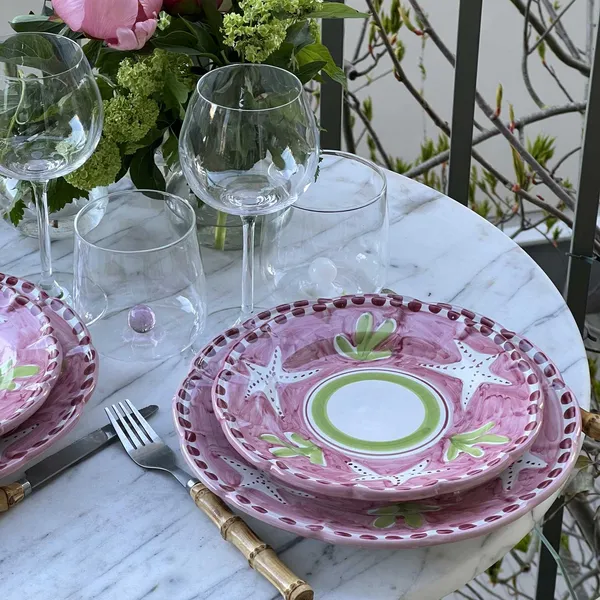 Amalfi Tallerken 26 cm Rosa