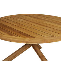Eios Bord Ø150 Teak