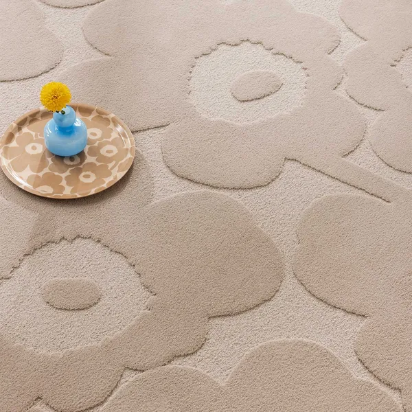 Unikko Matto 200x300 cm Light Beige