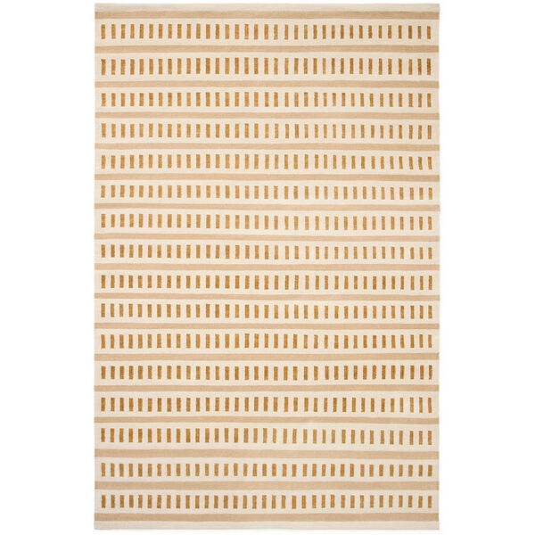 Ladakh Villamatto 180x270 cm Luonnonvalkoinen / Beige / Masala Yellow