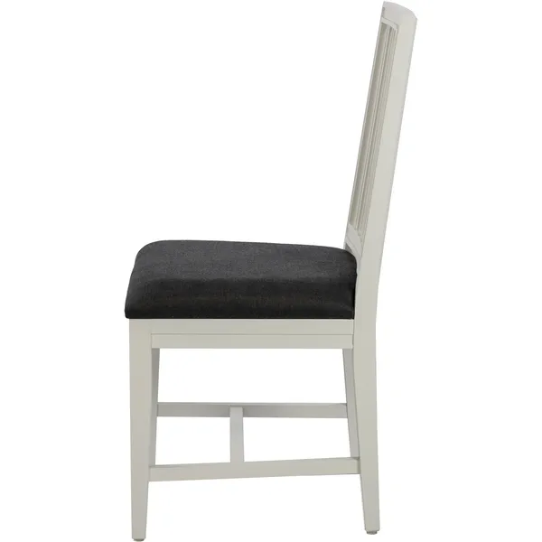 Classic stol 2.0 Whitewash / Piquet Anthracite 67