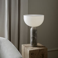 Kizu Bordlampe Large Gris Du Marais