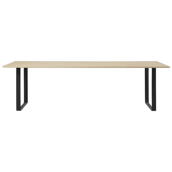 70/70 Pöytä 108x255 cm Tammiviilu / Musta