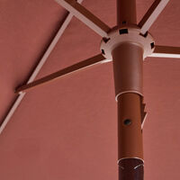 Terrazza Parasol Square Off-white / Burgundy
