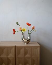 Kazumi Vase Nikkel