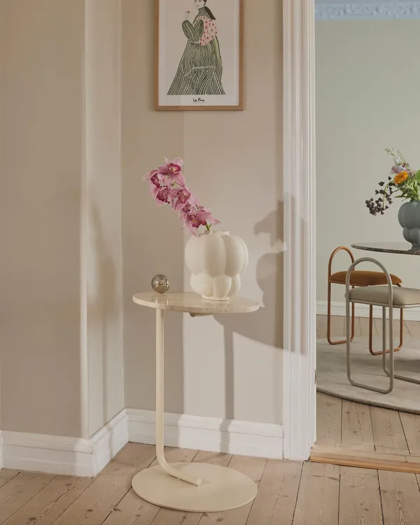 Castellum Sidebord Travertin / Light Sand