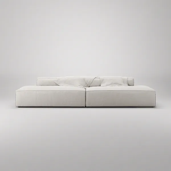 Grand 4-Personers Sofa åbne ender Moon White