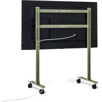 Straight Rollin' Tv Stand Mossy Green