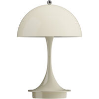 Panthella 160 Bordlampe Bærbar V3 Opal Beige