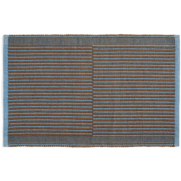 Tapis Matta 60x95 cm Blå/Kastanj