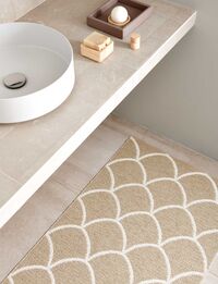 Kotte Teppe Sand/ Vanilla 70x300 cm