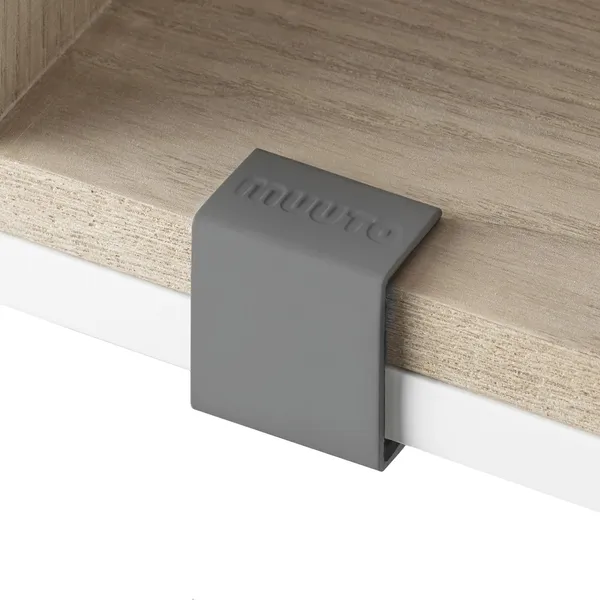 Mini Stacked Klipser 5-pk Grå