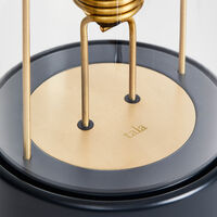 The Muse 2.0 Portabel Lampa Hackles Black
