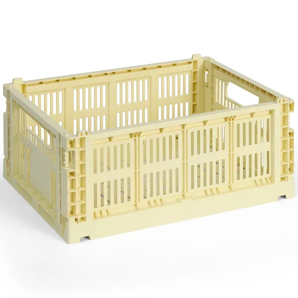 Colour Crate Medium Förvaring Light Yellow