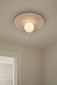 Liila Muuse Væg-/Loftslampe 420 mm Hvid / Klar