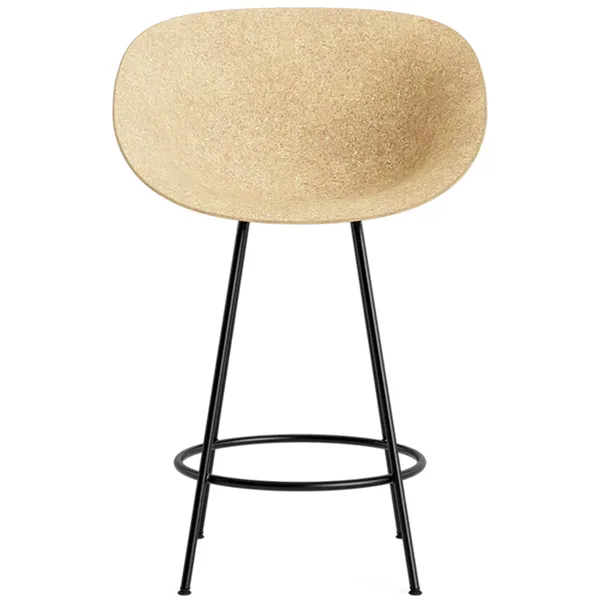 Mat Baarituoli Lepotuoli 65 cm Hemp / Musta