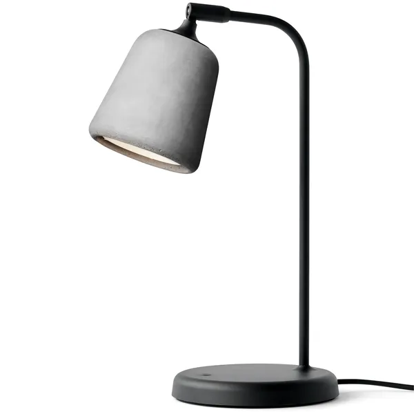 Material Pöytävalaisin Light Gray Concrete
