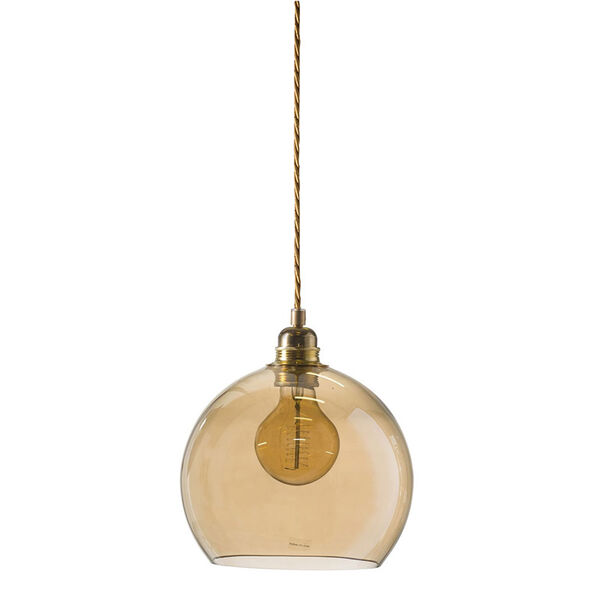 Rowan Loftslampe Ø22cm Golden Smoke