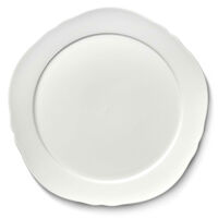 Silhouette Frukostfat 206 cm Vit