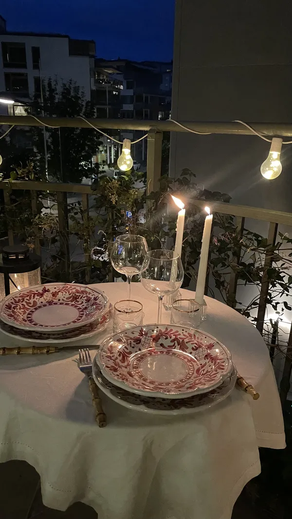 Positano Tallerken 26 cm Rød
